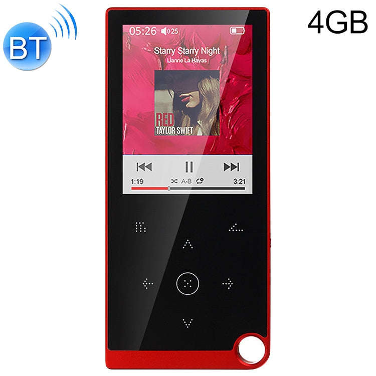 E05 2.4 inch Touch-Button MP4 / MP3 Lossless Music Player, Support E-Book / Alarm Clock / Timer S...