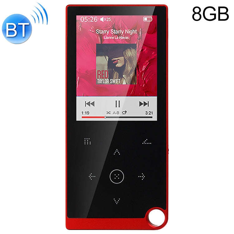 E05 2.4 inch Touch-Button MP4 / MP3 Lossless Music Player, Support E-Book / Alarm Clock / Timer S...