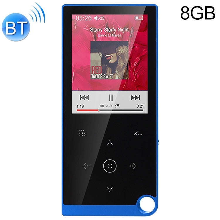 E05 2.4 inch Touch-Button MP4 / MP3 Lossless Music Player, Support E-Book / Alarm Clock / Timer S...