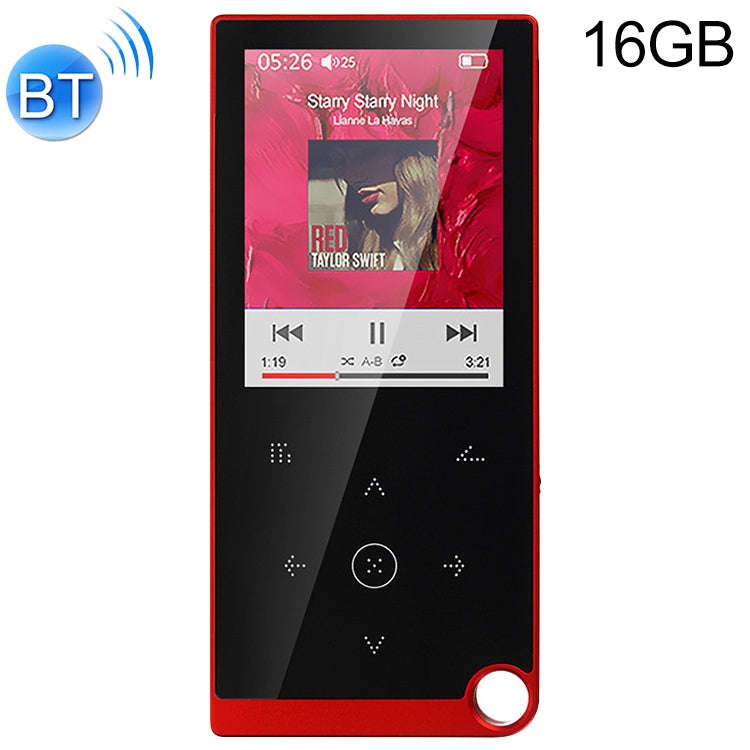 E05 2.4 inch Touch-Button MP4 / MP3 Lossless Music Player, Support E-Book / Alarm Clock / Timer S...
