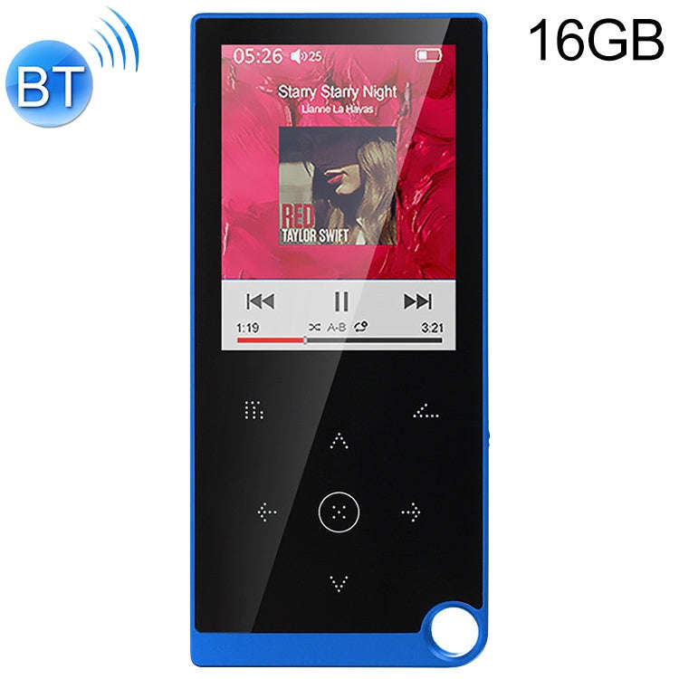 E05 2.4 inch Touch-Button MP4 / MP3 Lossless Music Player, Support E-Book / Alarm Clock / Timer S...