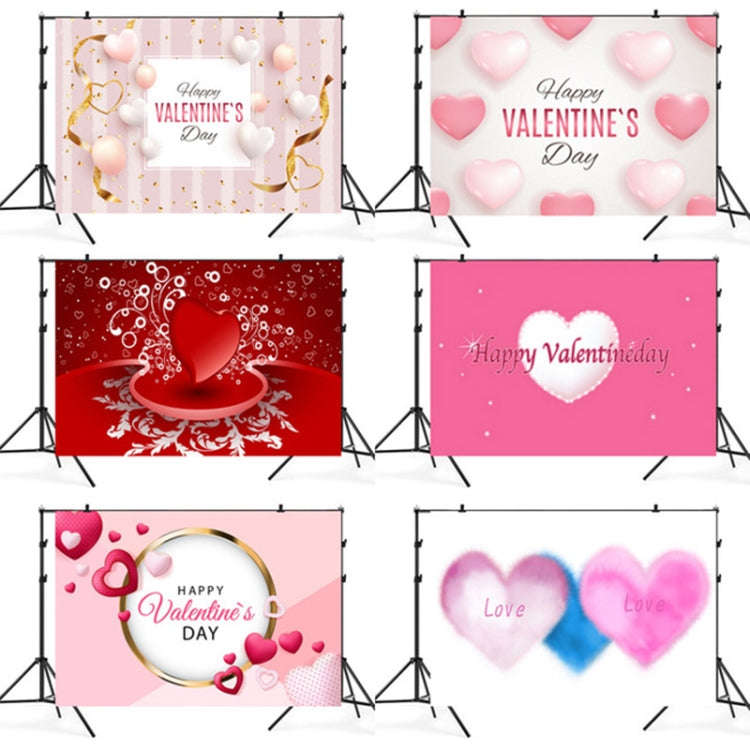 2.1m x 1.5m Valentines Day Photo Party Layout Props Photography Background Cloth(012)