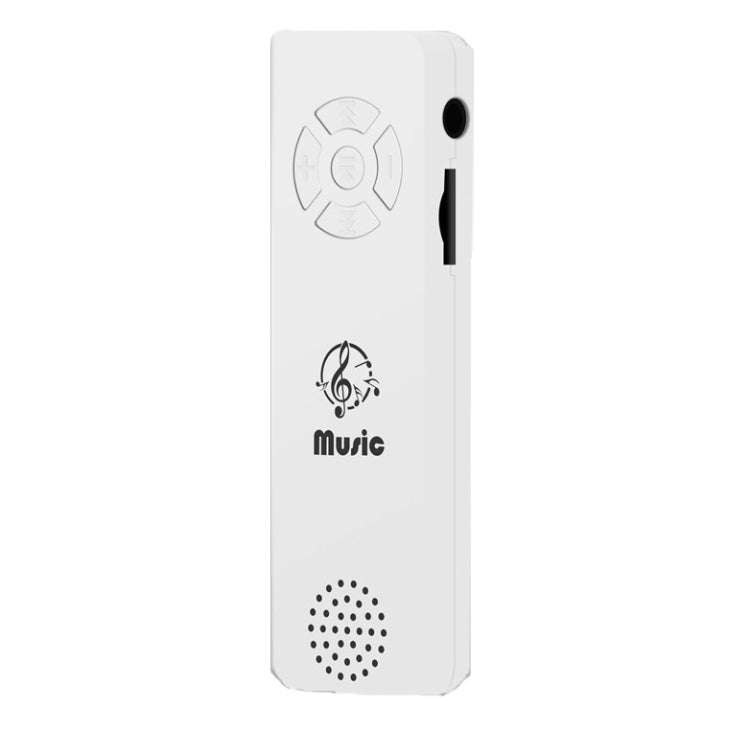 5 PCS ZH-649 Sports Running Music MP3 Player, Support TF Card(White)