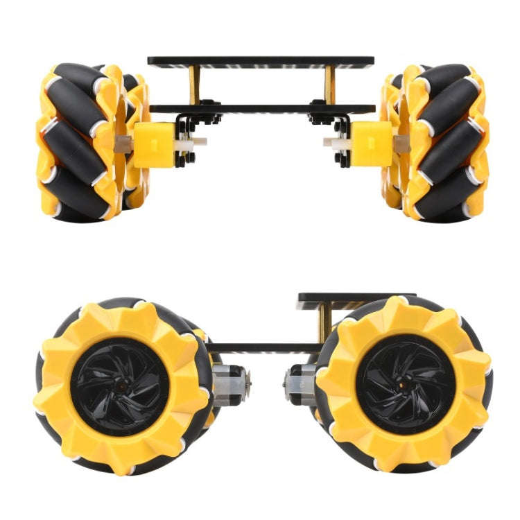 Waveshare Smart Mobile Robot Chassis Kit, Chassis:Normal(Mecanum Wheels)