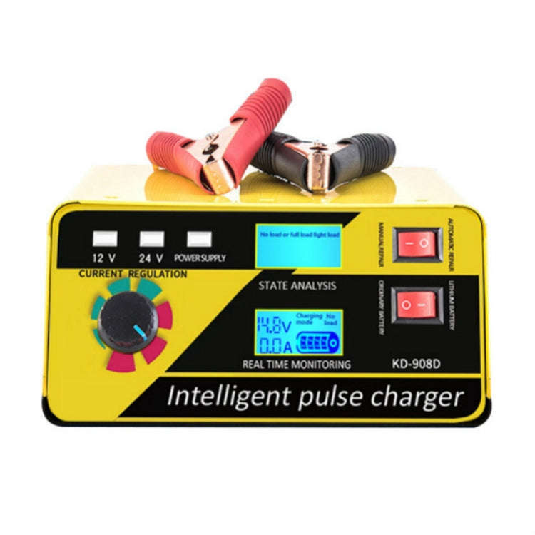 KD-908D Lead-Acid Battery Intelligent Repair Charger Car Battery Charger AU Plug