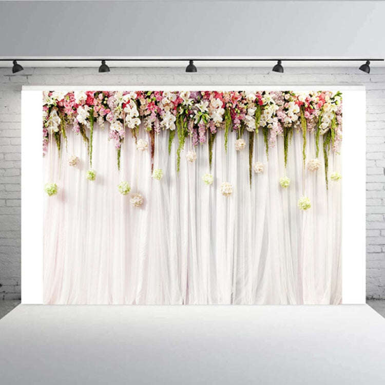 2.1m x 1.5m Flower Wall Simulation Wedding Theme Party Arrangement Photography Background Cloth(W...