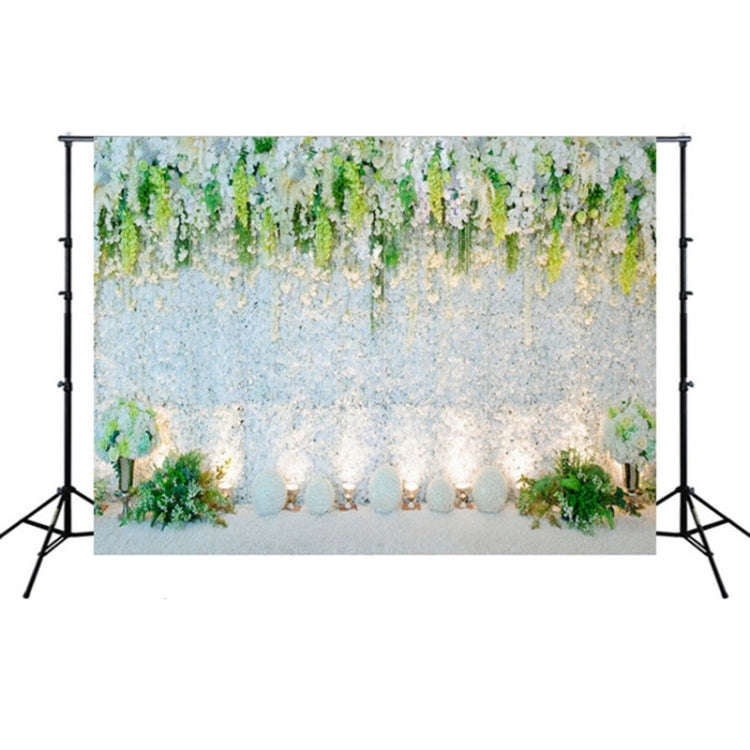 2.1m x 1.5m Flower Wall Simulation Wedding Theme Party Arrangement Photography Background Cloth(W...