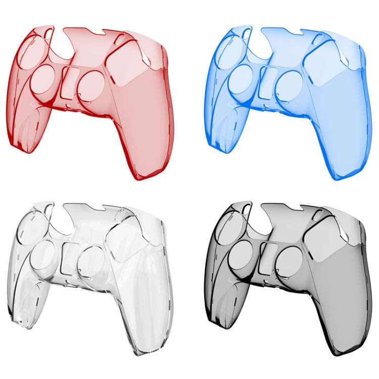 KJH PS5-002 Game Controller Crystal Shell Wireless Controller Protective Shell Cover PC Transpare...