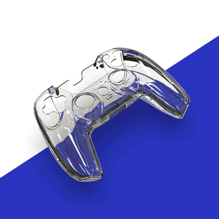 KJH PS5-002 Game Controller Crystal Shell Wireless Controller Protective Shell Cover PC Transpare...