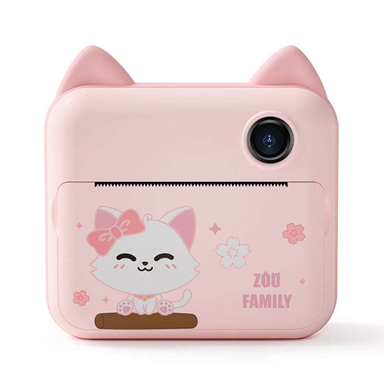 P1 32GB Children Instant Camera 1200W Front And Rear Dual-Lens Mini Print Photographic Digital Ca...