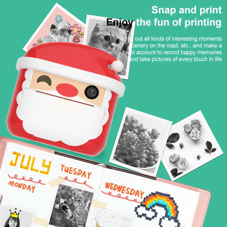 Polaroid Children Mini Print Camera Front And Rear Dual-Lens Digital Camera Toy(Christmas)