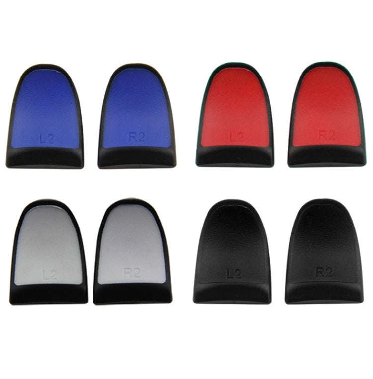 2 Pairs Gamepad Extended Buttons L2R2 Buttons Suitable For PS4(Red)