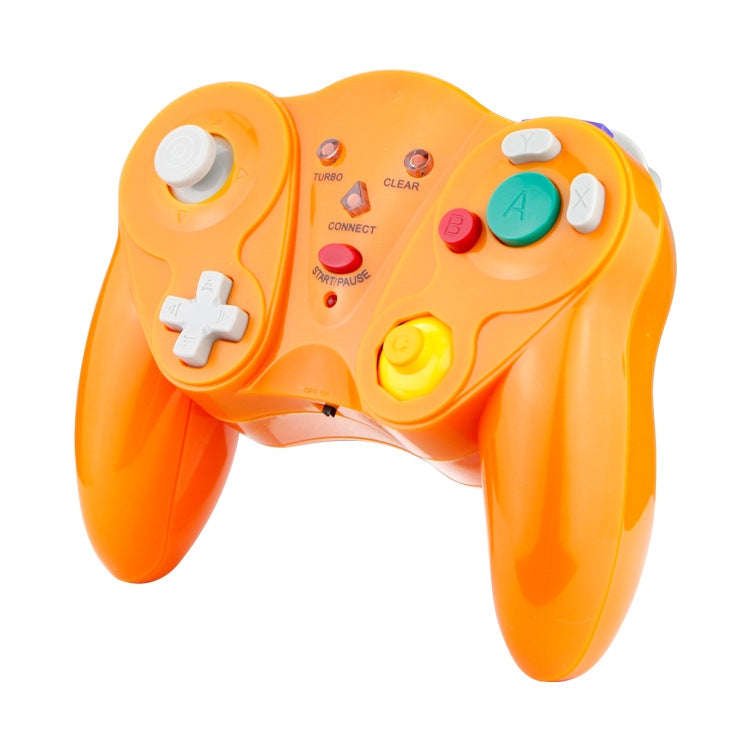 HY-5201 2.4HGz Wireless Gamepad For Nintendo NGC, Color of the product: Orange
