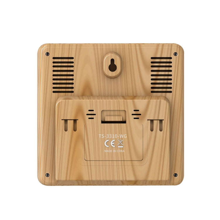 TS-3310 Wireless Weather Clock Multifunctional Color Screen Clock Creative Home Touch Screen Ther...