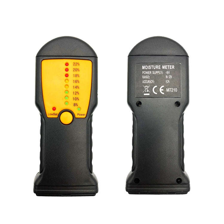 MT210 Wood Moisture Meter Wood Material Water Leak Detector Damp Tester Wood Test Tool