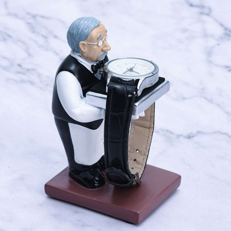 Watch Shelf Support Decorative Ornaments Watch Storage Box Display Stand, Item No.: Large Old But...