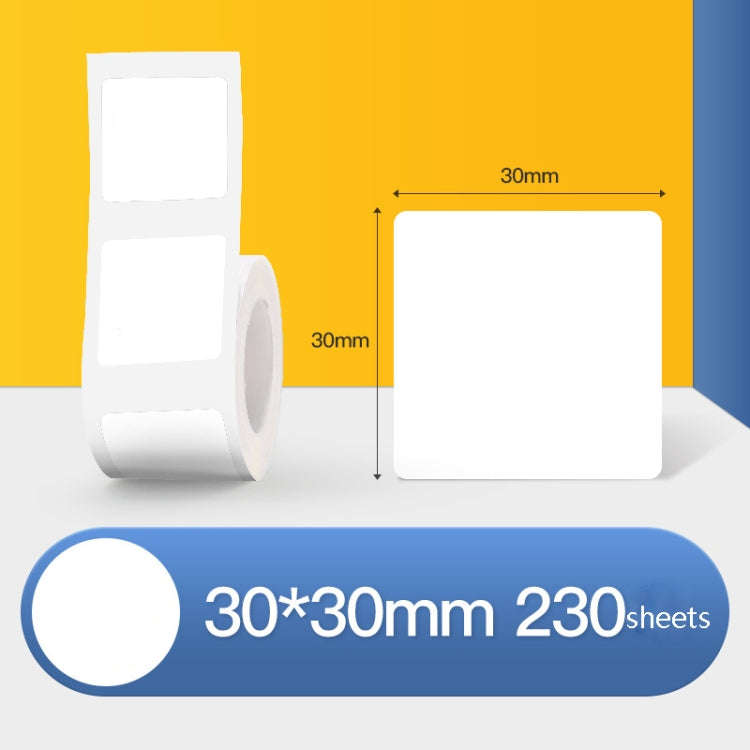Thermal Label Paper Self-Adhesive Paper Fixed Asset Food Clothing Tag Price Tag for NIIMBOT B11 /...