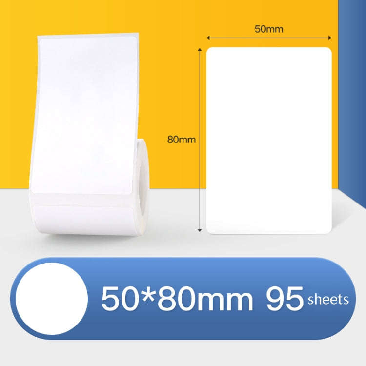 Thermal Label Paper Self-Adhesive Paper Fixed Asset Food Clothing Tag Price Tag for NIIMBOT B11 /...