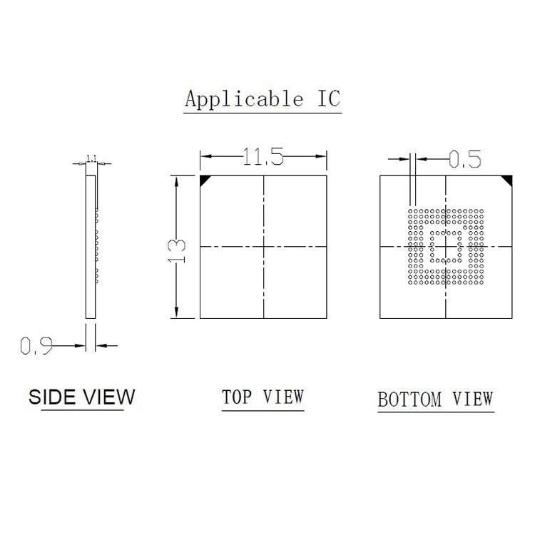 EMMC153 EMMC169 Flip Shrapnel To SD Interface Test Socket Burning Socket for Data Recovery Mobile...