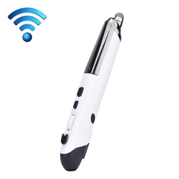 PR-08 1600DPI 6 Keys 2.4G Wireless Electronic Whiteboard Pen Multi-Function Pen Mouse PPT Flip Pe...