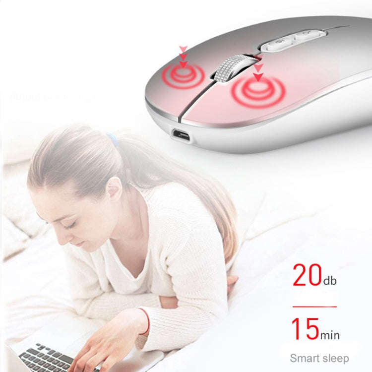 M103 1600DPI 5 Keys 2.4G Wireless Mouse Charging Ai Intelligent Voice Office Mouse, Support 28 La...