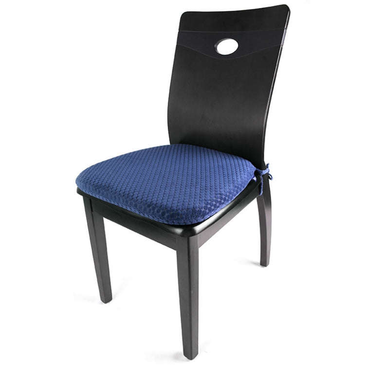 Memory Foam Thicken Stool Cushion Sofa Window Sill Bay Window Seat Cushion, Colour: Bandage (Navy...