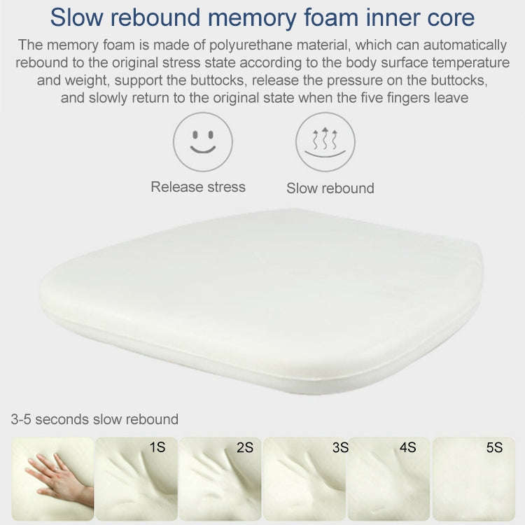 Memory Foam Thicken Stool Cushion Sofa Window Sill Bay Window Seat Cushion, Colour: Bandage (Mocha)