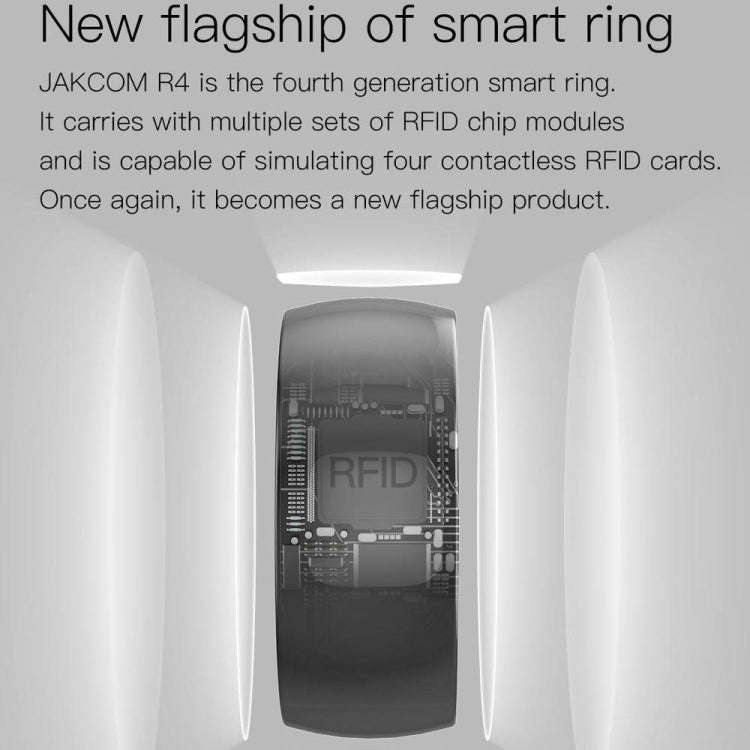 JAKCOM R4 Smart Ring Multifunctional Lord Of The Rings, Size: 66mm for Apple & Android(Number 11)