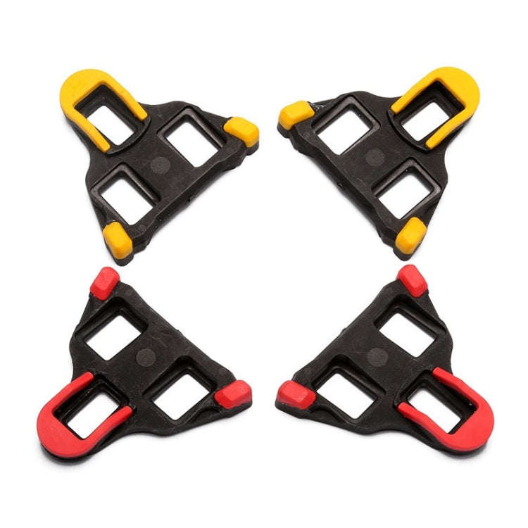 1 Pair Bicycle Splint Set 6 Degrees Road Lock Plate Special For Road Bike Shoes(Splint Pad)