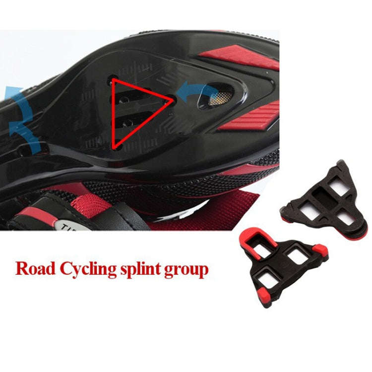 1 Pair Bicycle Splint Set 6 Degrees Road Lock Plate Special For Road Bike Shoes(Splint Pad)