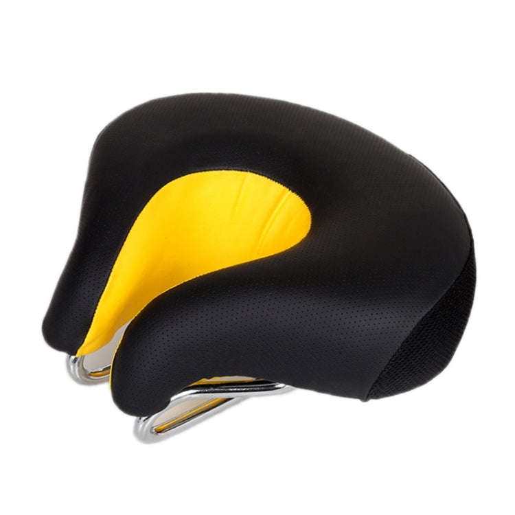 Bicycles Soft Saddle Mountain Bikes Thick Shock Absorption & Comfortable Seat Accessories(Black Y...