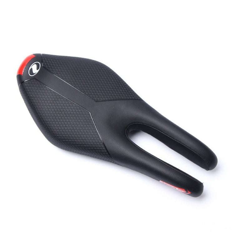 STARBK Mountain Bike Saddle Seat Cushion Road Bike Bicycle Seat(Black Red)