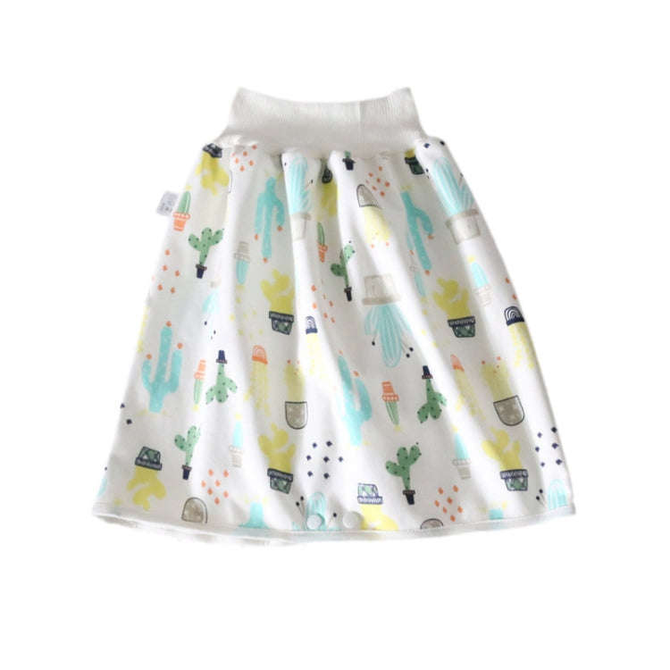Baby Water-Proof And Leak-Proof Cloth Diapers Children Washable Cotton Cloth Bed-Wetting Skirt Pa...
