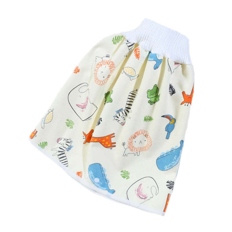 Baby Water-Proof And Leak-Proof Cloth Diapers Children Washable Cotton Cloth Bed-Wetting Skirt Pa...