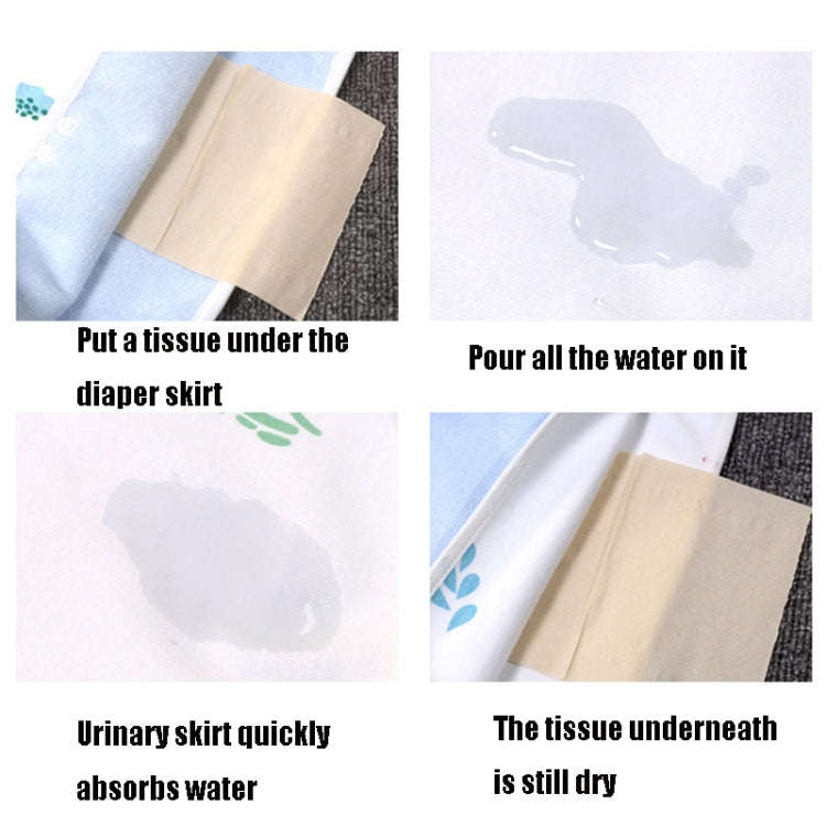Baby Water-Proof And Leak-Proof Cloth Diapers Children Washable Cotton Cloth Bed-Wetting Skirt Pa...