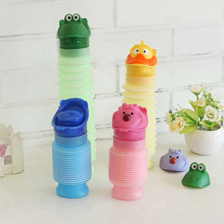 Portable Child Adult Car Outdoor Emergency Urinal(Pink Bear)