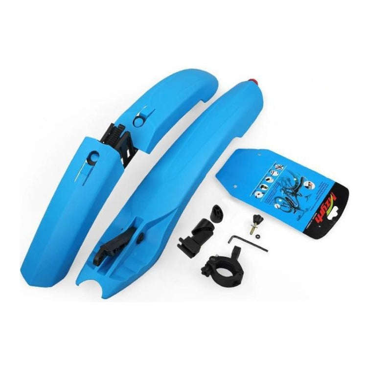 Bicycle Fender With LED Taillights Mountain Bike Fender Quick Release 26 Inch Riding Accessories(...