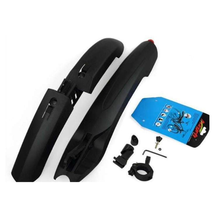 Bicycle Fender With LED Taillights Mountain Bike Fender Quick Release 26 Inch Riding Accessories(...