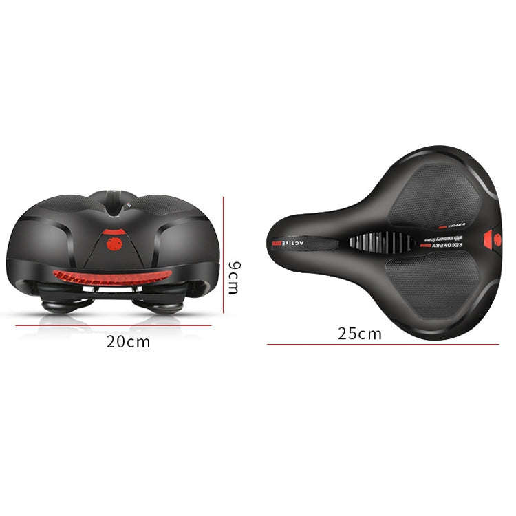 Bicycle Seat Saddle Bicycle Seat Riding Equipment Accessories(Red)