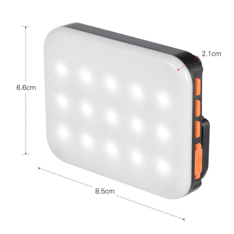 LY-01 LED Fill Light Pocket Portable Full Color RGB Fill Light Handheld Photography Live Broadcas...