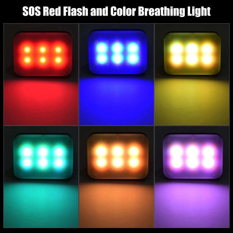 LY-01 LED Fill Light Pocket Portable Full Color RGB Fill Light Handheld Photography Live Broadcas...