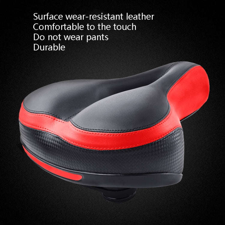 Reflective Seat Bicycle Seat Bicycle Saddle Seat(Black)