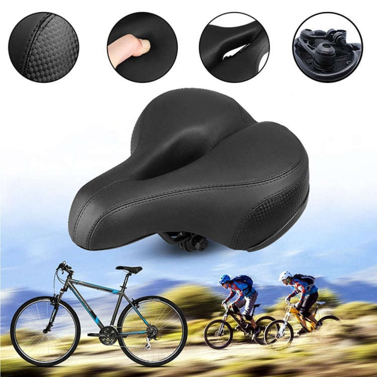 Reflective Seat Bicycle Seat Bicycle Saddle Seat(Black Blue)