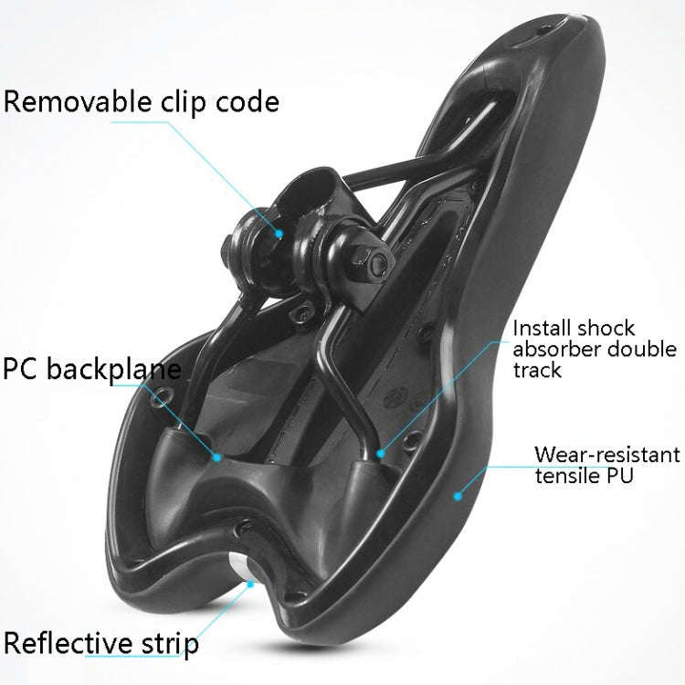 Silicone Bicycle Seat Mountain Bike Saddle Seat Cushion Comfortable Bicycle Accessories Equipment...