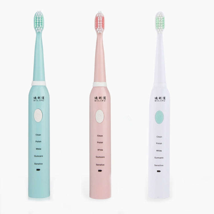 DELIPU Electric Toothbrush Rechargeable Sonic 5-Speed Adjustment Children Adult Household Waterpr...