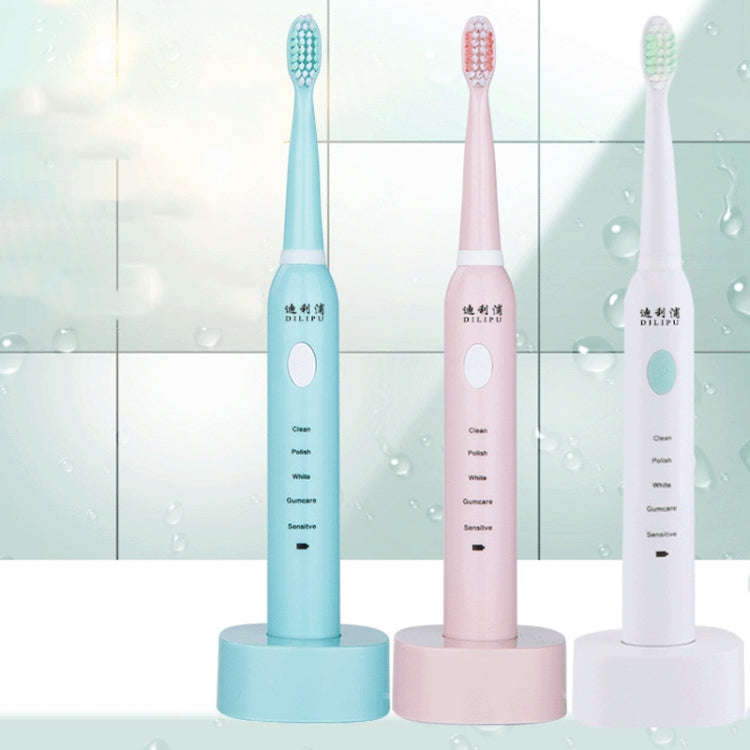 DELIPU Electric Toothbrush Rechargeable Sonic 5-Speed Adjustment Children Adult Household Waterpr...