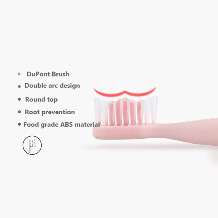 DELIPU Electric Toothbrush Rechargeable Sonic 5-Speed Adjustment Children Adult Household Waterpr...