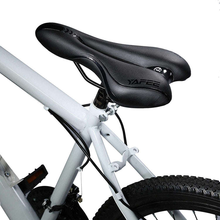 YAFEE YF-1034-3 Soft Mountain Bike Seat Mountain Bike Hollow Breathable Saddle Seat Cushion Bicyc...