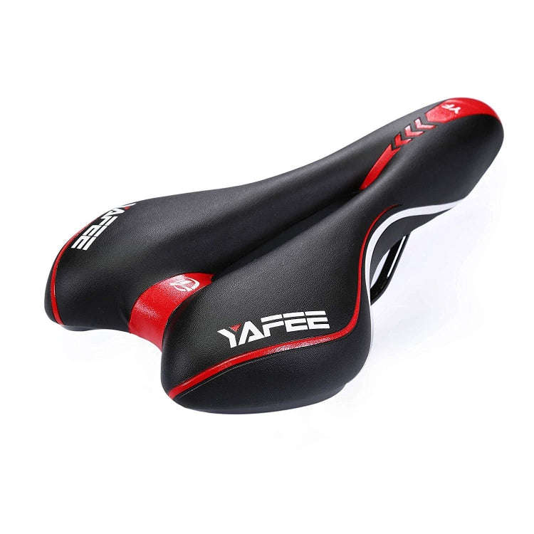 YAFEE YF-1034-3 Soft Mountain Bike Seat Mountain Bike Hollow Breathable Saddle Seat Cushion Bicyc...