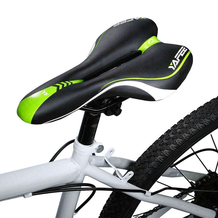 YAFEE YF-1034-3 Soft Mountain Bike Seat Mountain Bike Hollow Breathable Saddle Seat Cushion Bicyc...